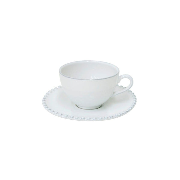 Costanova Pearl Tea Cup & Saucer