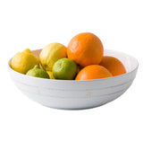 Juliska Berry & Thread Whitewash 12” Melamine Bowl