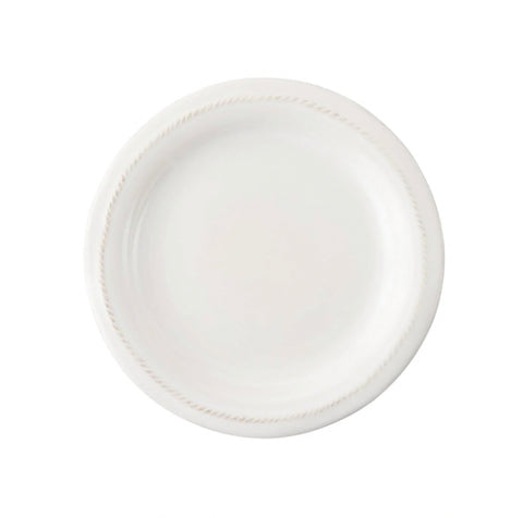 Juliska Berry & Thread Whitewash Side/Cocktail Plate