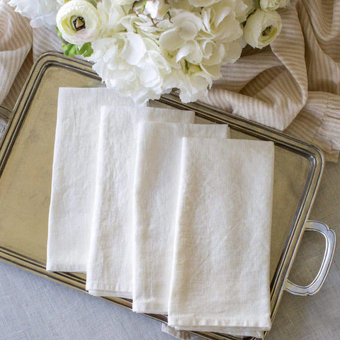 Arte Italica Washed Linen Napkin Set