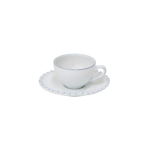 Costanova Pearl Demitasse Cup & Saucer