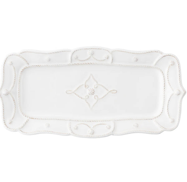 Juliska Jardin du Monde Whitewash Hostess Tray