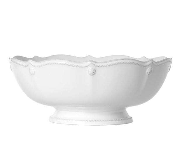 Juliska Berry & Thread Whitewash Footed Fruit Bowl