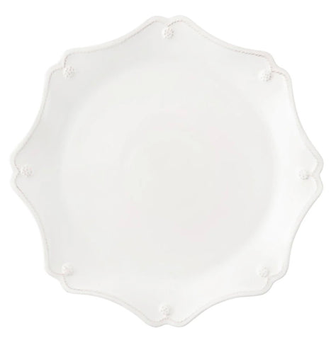 Juliska Berry & Thread Whitewash Scallop Charger/Platter