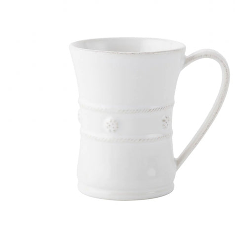 Juliska Berry & Thread Whitewash Fluted Mug