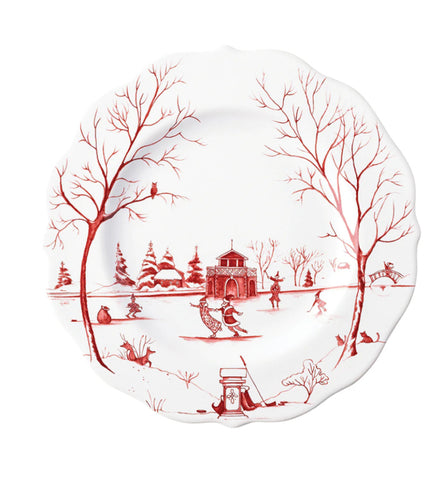 Juliska Country Estate Dessert/Salad Plate - Winter Frolic