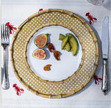 Juliska Bamboo Melamine Dinner Plate