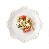 Juliska Berry & Thread Whitewash Scallop Salad Plate