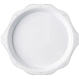 Juliska Berry & Thread Whitewash Melamine 17” Round Platter