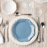 Juliska Berry & Thread Chambray Scallop Salad Plate