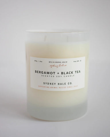 Sydney Hale Bergamot & Black Tea Candle