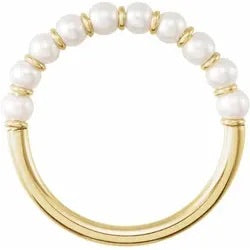 Camille Freshwater Pearl Ring