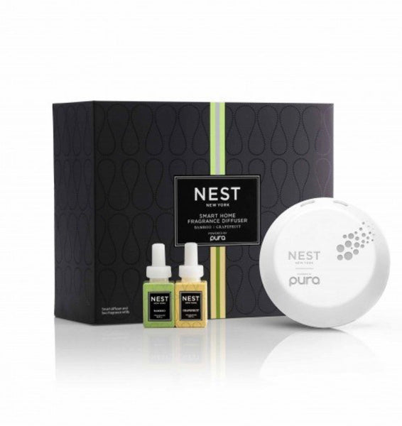 Nest Fragrances Pura Bamboo & Grapefruit Smart Home Diffuser Set