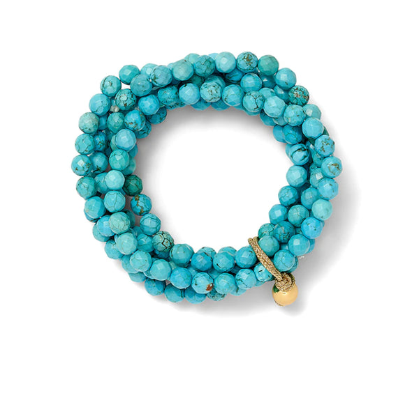 Turquoise Stretch Bracelet Set