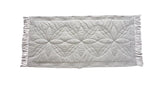 Bonne Mere Baby & Toddler Quilted Bath Towel in Dove