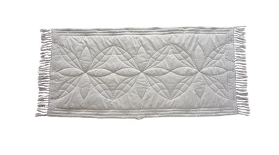 Bonne Mere Baby & Toddler Quilted Bath Towel in Dove