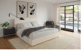 Bouclé King Bed