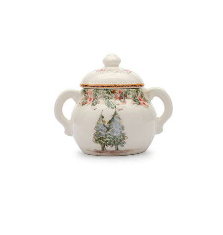 Arte Italica Natale Sugar Bowl