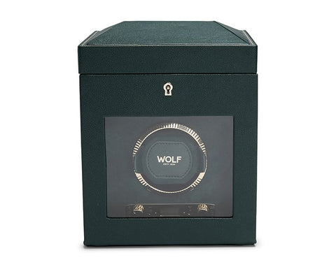 Wolf British Racing Green Watch Winder