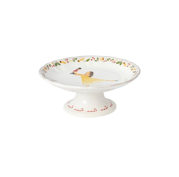 Casafina Nutcracker Collection 9” Footed Plate