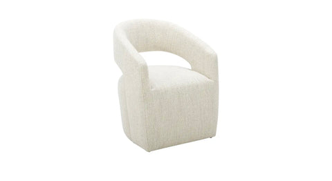 Barrel Swivel Dining Chair