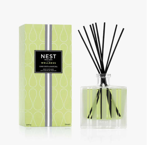 Nest Lime Zest & Matcha Reed Diffuser