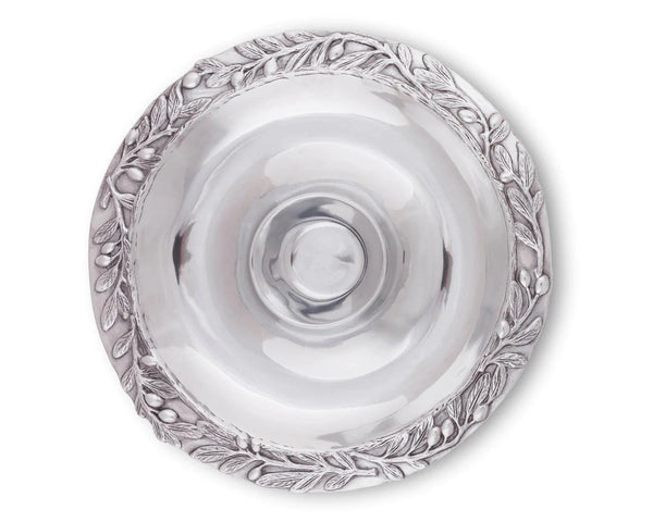 Arthur Court Olive Leaf Chip & Dip Set my