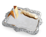 Arthur Court Fleur De Lis Acanthus Platter