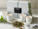 Nest White Tea & Rosemary Alfresco Tealight Set